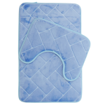 Two Piece Athens Memory Foam Mat - Dark Grey