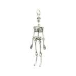 925 Sterling Silver Skeleton Pendant