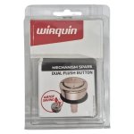 Wirquin Dual Flush Button Chrome Width: 5CM