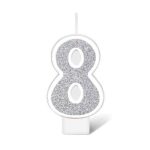 Silver Glitter NO.8