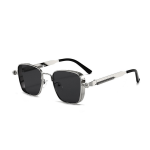 Black Gray Fashionable Sunglasses Punk Style Personalized Sunglasses