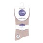 Socks Gentle Grip Diabetic Ladies Size 4-8 - Natural