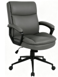 Pacino Mid-back Chair Granite Grey