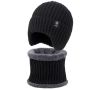 Winter Beanie With Earflap Neck Warmer Set For Men Women Outdoor Warm Hat