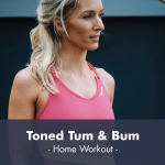 Toned Tum & Bum Home Workout I Pdf Workout