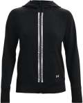Women's Ua Rival Terry Taped Full Zip Hoodie - Black XL