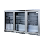 Snomaster - 300L Sub-zero Under Counter Beverage Cooler - Stainless Steel SD-300SS