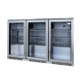 Snomaster - 300L Sub-zero Under Counter Beverage Cooler - Stainless Steel SD-300SS