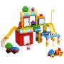 Creative Building Block Playset With Slide - Multicoloured - 155 Piece