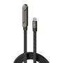 240W Folding Bracket Data Cable Fast Charging Braided Charging Cable