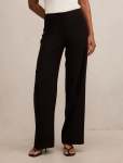 Lizzie Mid Rise Pants - 18 Black Suit