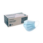Disposable Face Mask 3 Ply Blue 1X50