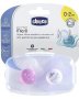 Chicco Soother Physio Micro 2PK In Case 0-2M Girl