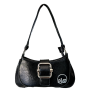 Black Lily Shoulder Bag