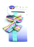 Candy Striped Bow Headband