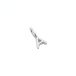 A Alphabet Charm In Silver
