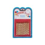 Birthday Candles Gold 10