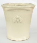 Large Cream Bee Emblem Planter – 48X47CM