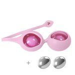 Ovo L1A Petite Silicone Love Balls Pink