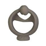 Duo Pair Concrete - Large Antique Rust