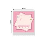 NB458 - - B1 B21 B3S B4 - 41X41MM - 170 Cherry Blossom Labels