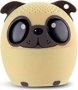 Bluetooth Animal Speaker Patched Dog 3W Brown And Cream
