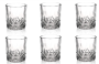 Whiskey Tumbler 225ML 6 Piece Cut-glass RVT625