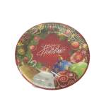 Christmas Paper Plates 23CM Set 5 - Happy Holidays