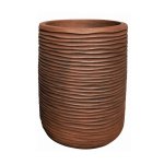 Lagoon Tall Japi Planter In Corten Steel - 3 Sizes - Medium