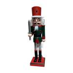 Nutcracker 36CM - Red And White Top Hat