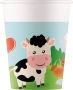 Farm Paper Cups 200ML 8CT