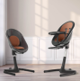 Mima Moon High Chair Black - Black / Camel