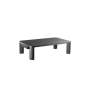 Volkano Riser Hub Series Monitor Stand With 3 Port USB Hub VK-4009-BK