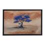 Blue Blossom Tree Door Mat By Wikus Hattingh Large