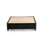 Solid Pine Heavy Duty Platform Base - Queen XL None Slate