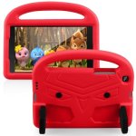 For Galaxy Tab A 8.0 2019 T290 T295 Sparrow Style Flat Anti Falling Protective Shell With Bracket Red
