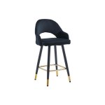 Contemporary Barstool Black