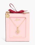 Goldair Gold Plated Cubic Zirconia Small Flower Necklace