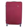 Smte Hard Outer Shell Luggage 26 Red With Keychain