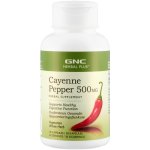 GNC Herbal Plus Cayenne Capsules 500MG 30S