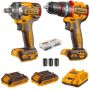 Ingco - Cordless Impact Drill 66NM & Impact Wrench 400NM Combo