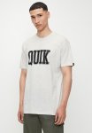 Quiksilver Griff Quik Tee Ss - Snow Heather