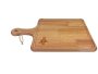 Mpho Square Wooden Paddle Serving Board +engraving