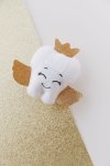Tooth Fairy Pillow Gold Wings