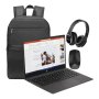 HP 245 G10 AMD Athlon Silver 7120U 15.6-inch Win 11 Home Laptop And Bag & Headphone Bundle