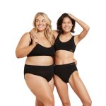 Bamboo Padded Shaper Crop Bra Assorted - Large White