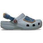 Classic Denim Adjustable Backstrap Clog Toddlers Age 1-5 - Concrete C10