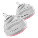 Transitional Feeding Bottle - Twin Pack - Pink 240ML