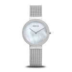 Classic Polished brushed Silver Classic Mesh Women's Watch 14531-004