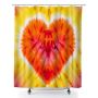 Abstract Heart Shower Curtain For Bathroom Set With 12 Hooks 180X180CM